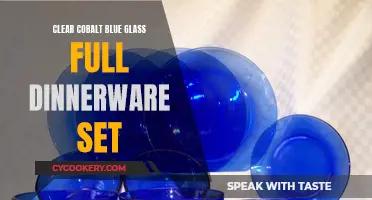 Cobalt Blue Brilliance: Elevating Dinnerware with Vibrant Glassware