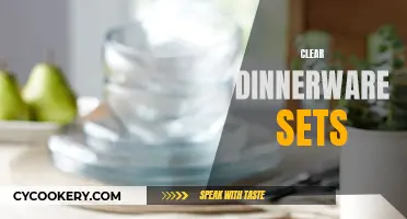 Clear Dinnerware Sets: Elevate Your Table