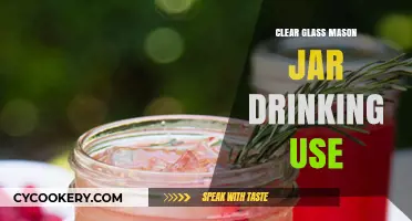 Sip in Style: Creative Uses for Clear Glass Mason Jars