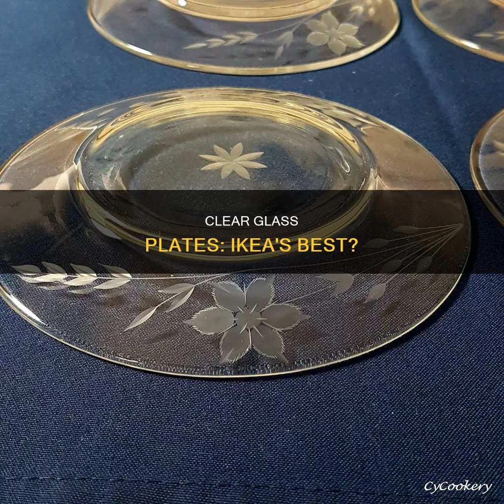 clear glass plates ikea