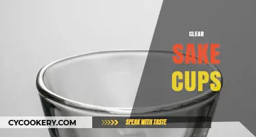 Elegant Clear Sake Cups: Enhancing Your Traditional Drinking Experience