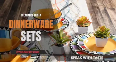 Clearance Fiesta: A Colorful Dinnerware Celebration