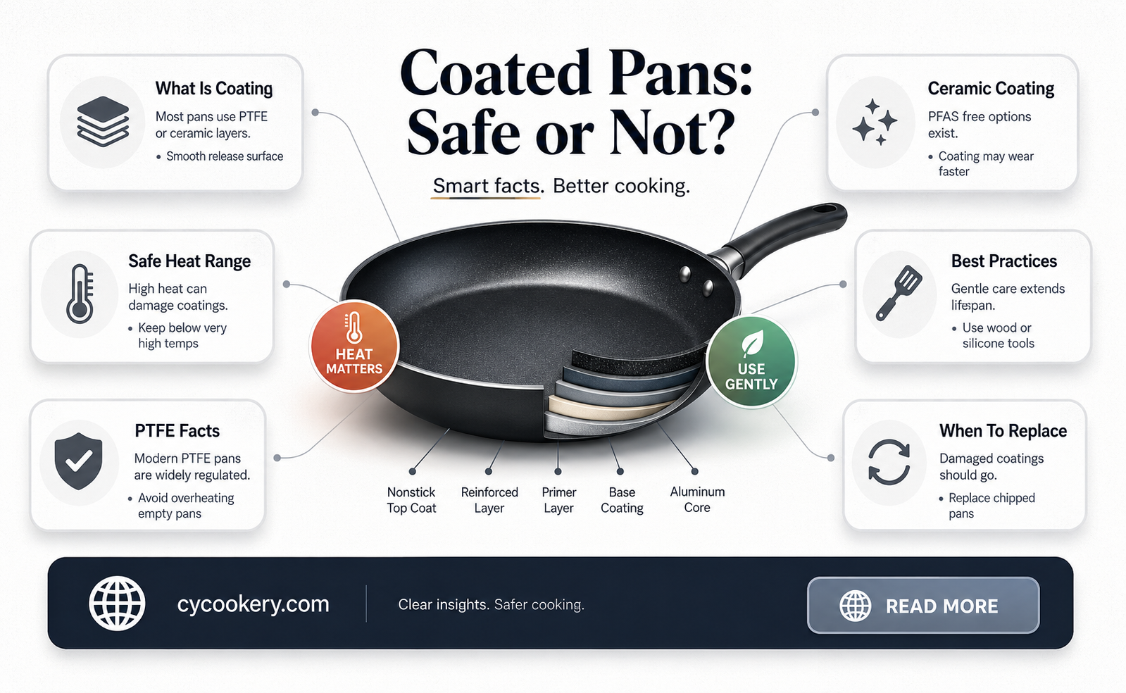 are coated pans safe