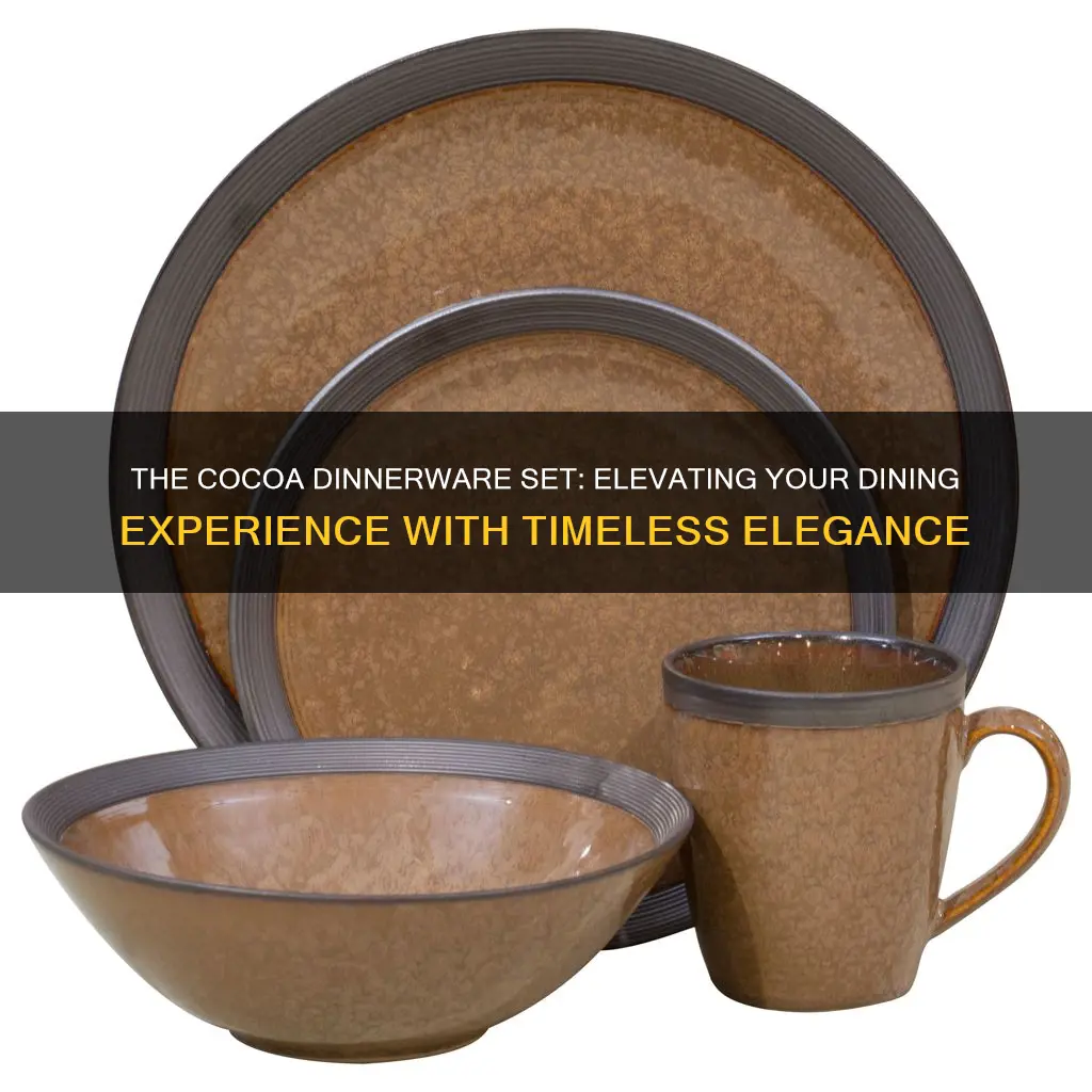 cocoa dinnerware set