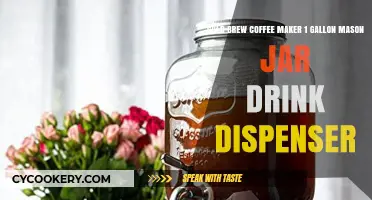 Brew Big: 1-Gallon Mason Jar Cold Brew Coffee Dispenser Guide