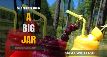 Refreshing Cold Drink Recipes Perfect for Storing in Large Jars