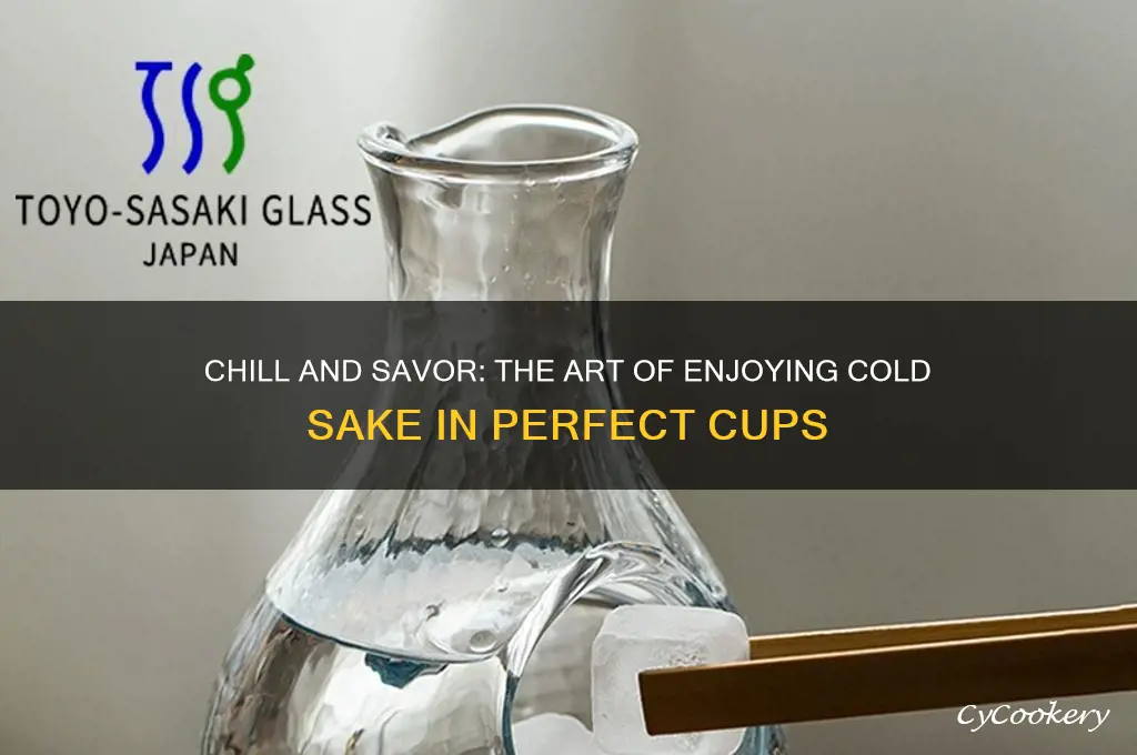 cold sake cup