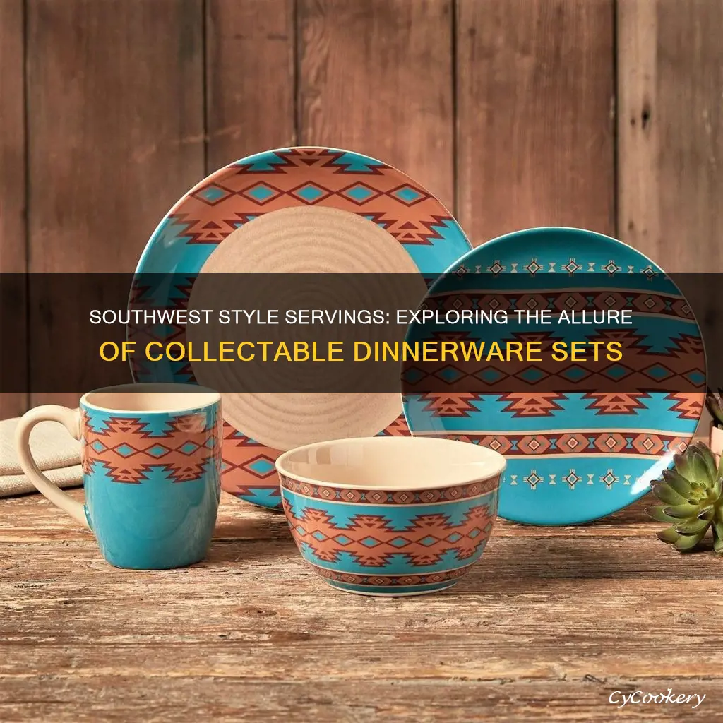 collectable southwest dinnerware sets