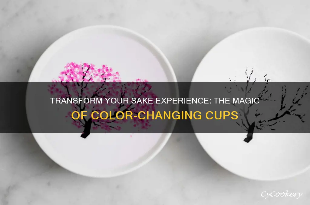 color changing sake cup