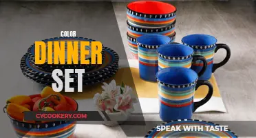 The Art of Dining: Elevating Meals with Color Dinner Sets