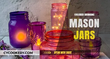 Vibrant Colored Drinking Mason Jars: Stylish, Sustainable, and Fun Sips