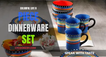 Vibrant Dining: Elevating Everyday Meals with the Colorful Life Dinnerware Set