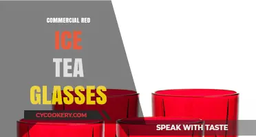 Chill and Serve: Elevating Your Business with Red Ice Tea Glasses