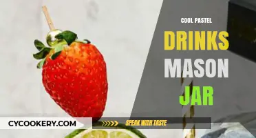 Refreshing Pastel Drinks in Mason Jars: Creative & Cool Recipes