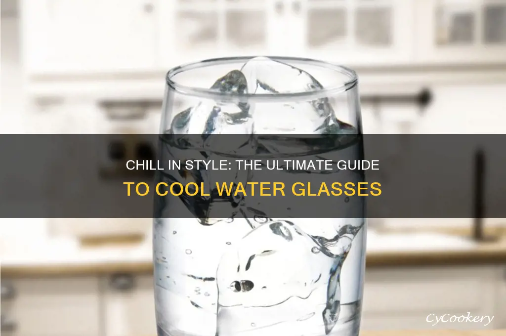 cool water glass