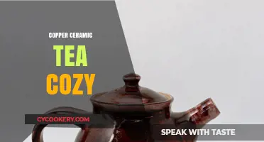 Elegant Copper Ceramic Tea Cozy: Warmth Meets Timeless Style