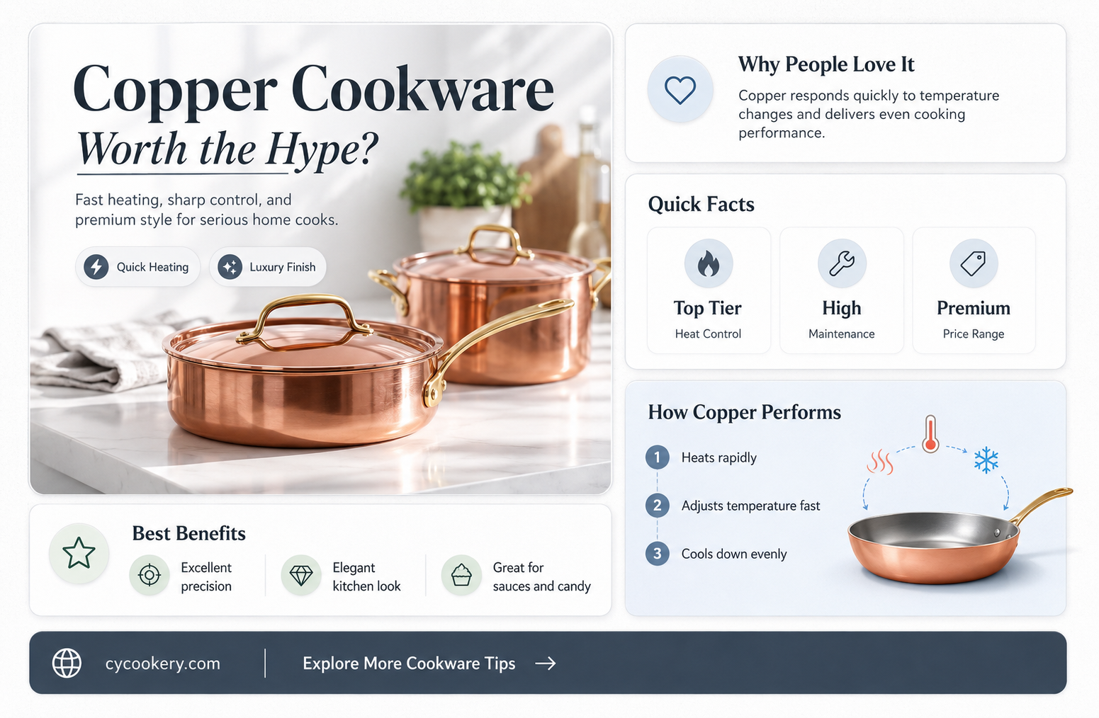 are copper pots and pans actually better