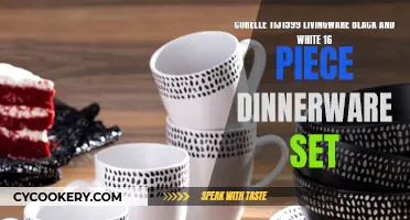 Elegant Entertaining: Elevating Dinnerware with Corelle's Black and White Set