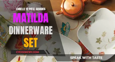 Timeless Tableware: Elevating Dining with the Corelle 12-Piece Squares Matilda Dinnerware Set