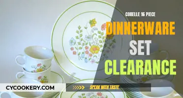 Elegant Dining with Corelle's 16-Piece Dinnerware Set: A Clearance Steal