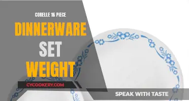 Lightweight Dining: Corelle's 16-Piece Dinnerware Set for Easy Entertaining