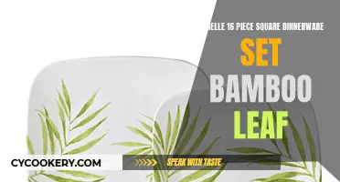 Elegant Entertaining: The Corelle Bamboo Leaf Dinnerware Set