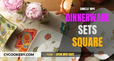 Chic Square Settings: Elevate Your Dining Experience with Corelle's 18-Piece Dinnerware Collection