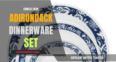 The Captivating Corelle Blue Adirondack Dinnerware Set: A Tabletop Transformation