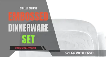 Corelle Cherish Embossed Dinnerware: Elevating the Everyday Dining Experience