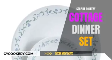 Country Cottage Charm: Corelle Dinner Set