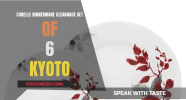 Corelle Dinnerware Clearance: Elegant and Affordable Kyoto Set for Six