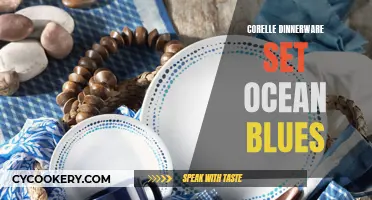 Oceanic Opulence: Elevating Mealtimes with the Corelle Dinnerware Set in Ocean Blues