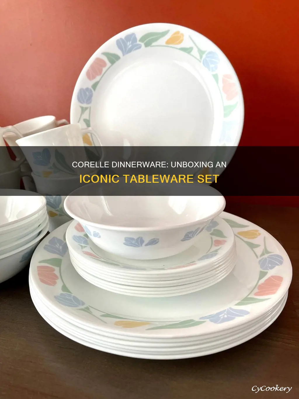 corelle dinnerware set packaging