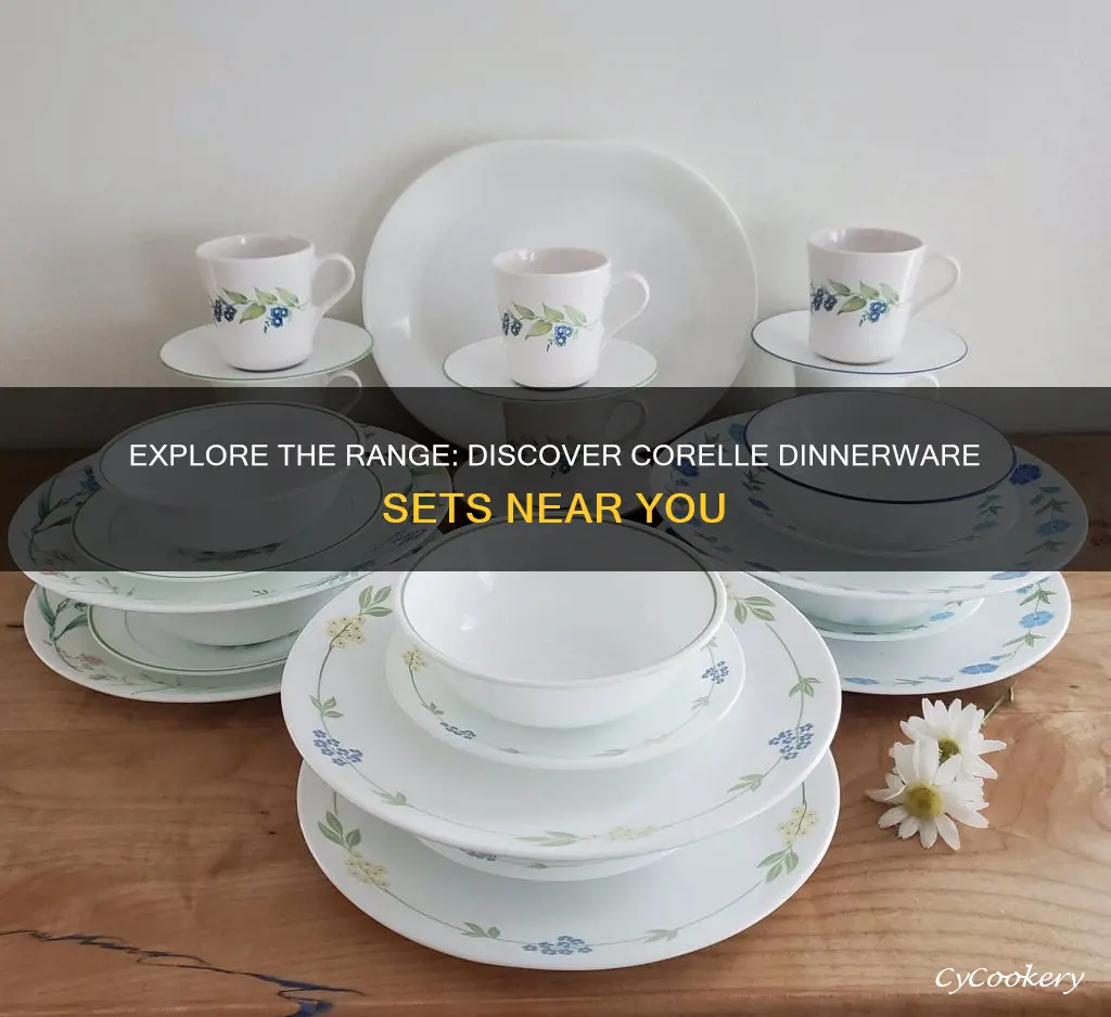 corelle dinnerware sets near 10069