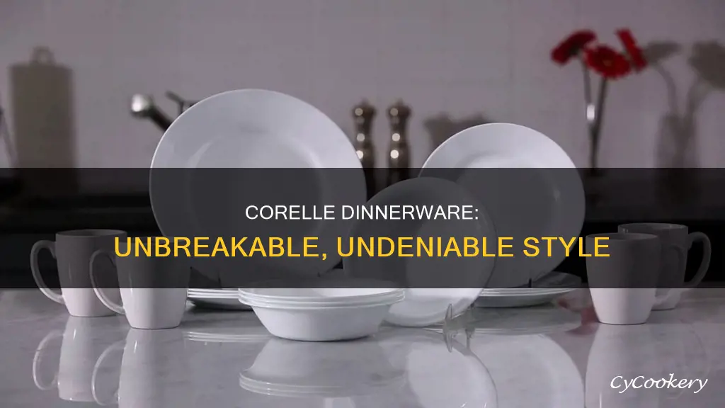 corelle dinnerware unbreakable