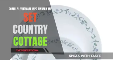 Country Charm: Elevating Dinnerware with Corelle's Country Cottage Set