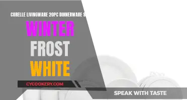 Corelle's Winter Frost White Dinnerware Set: A Classic Tabletop Choice