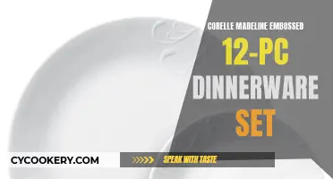 Corelle's Madeline Embossed Dinnerware Set: Elevating the Everyday Dining Experience