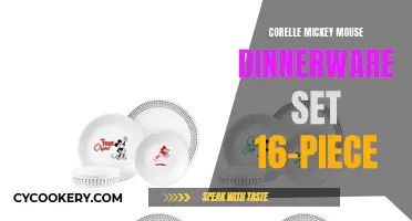 Corelle's Charming Mickey Mouse Dinnerware Set: A Whimsical Tabletop Tale