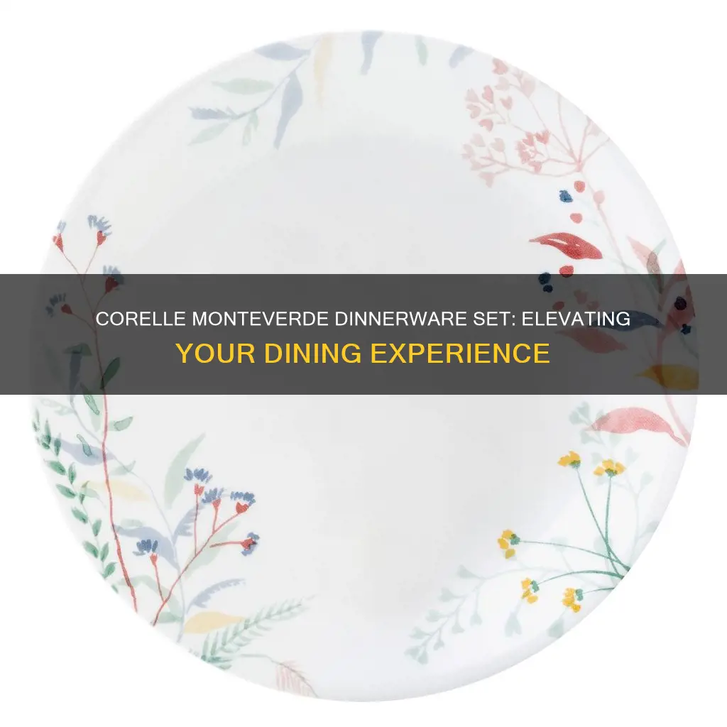 corelle monteverde dinnerware set