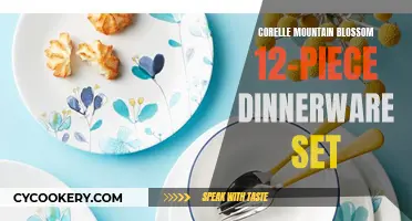 Corelle's Mountain Blossom Dinnerware Set: A Rustic Tabletop Escape