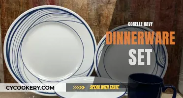 Chic and Classic: Elevating Mealtimes with the Corelle Navy Dinnerware Set