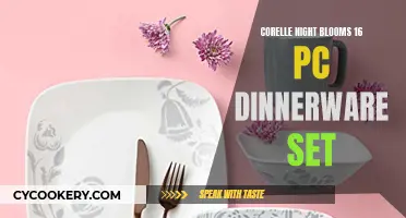 Spring Splendor: Elevate Your Dining Experience with the Corelle Night Blooms Dinnerware Set