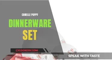 Corelle's Poppy Dinnerware Set: Elevating the Everyday Dining Experience