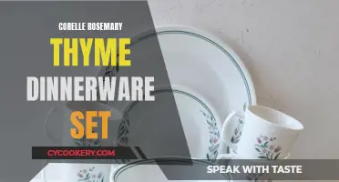 Corelle's Rosemary and Thyme Dinnerware Set: A Rustic and Refreshed Tabletop