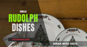 Corelle Dishes: Rudolph's Christmas Cheer