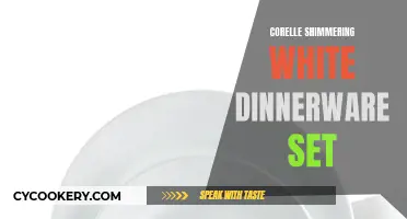 Corelle's Shimmering White Dinnerware Set: Elevating the Everyday Dining Experience