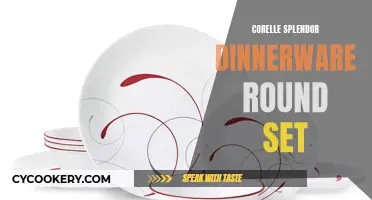 Corelle Splendor Dinnerware: A Classic Round Set for Every Table