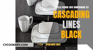 Cascading Style: Corelle's Square Dinnerware Set