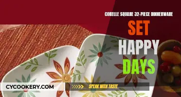 Happy Days Are Here Again: Discover the Joy of the Corelle Square 32-Piece Dinnerware Set